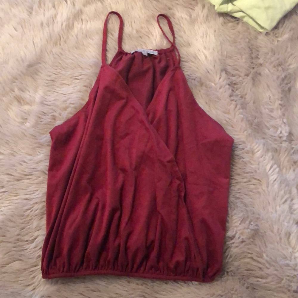 Charlotte Russe Womens Red Top NEW!